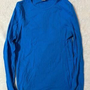 Cotton On Bright Blue Ribbed Top